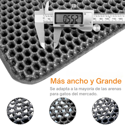 Tapete Atrapaarena para Gatos