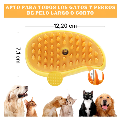 Cepillo de Vapor para Mascotas